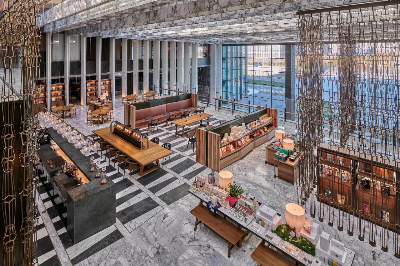 Mumian Beijing Daxing International Airport, Part Of Hyatt Hotel Kültér fotó The lobby of the hotel