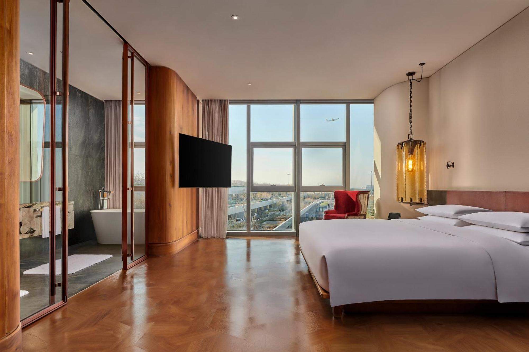 Mumian Beijing Daxing International Airport, Part Of Hyatt Hotel Kültér fotó Deluxe Room