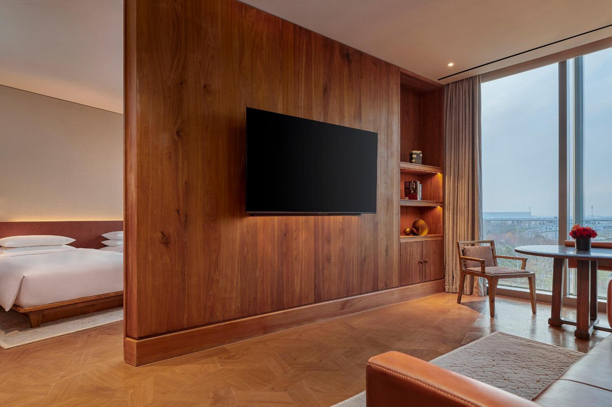 Mumian Beijing Daxing International Airport, Part Of Hyatt Hotel Kültér fotó A suite at the hotel